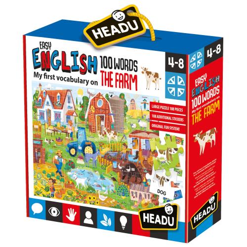 HEADU - Easy English 100 Words Farm resmi