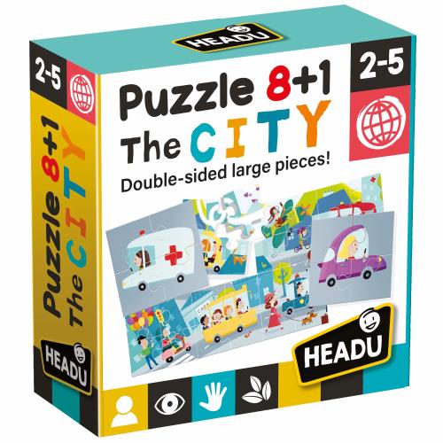 HEADU - Puzzle 8+1 City resmi